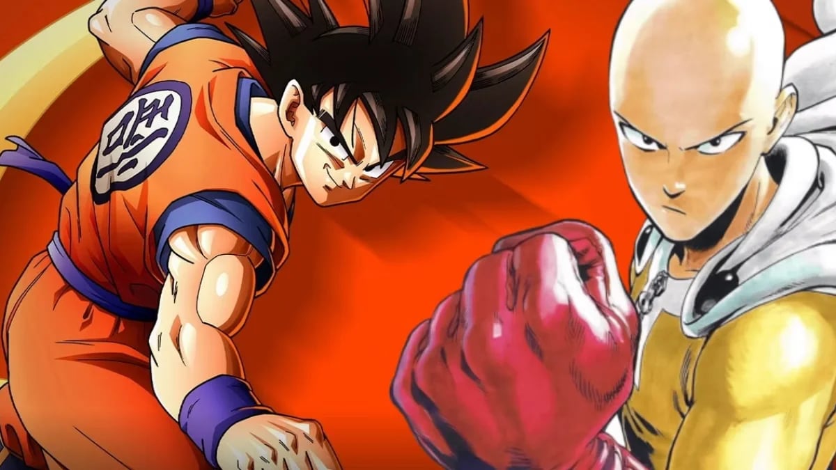 One-Punch Man y Dragon Ball.