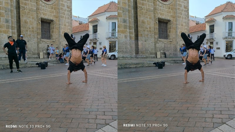 Xiaomi Redmi Note 13 Pro+ 5G | Eliminación de personas con IA | Fotografía antes y después