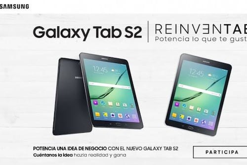 Samsung lanza campaña que busca reinventar ideas de negocios en Chile con el nuevo GalaxyTab S2