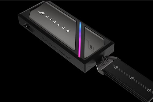 ASUS ROG Strix Aiolos: La carcasa SSD que promete convertir tu NVMe en un rayo “de bolsillo”