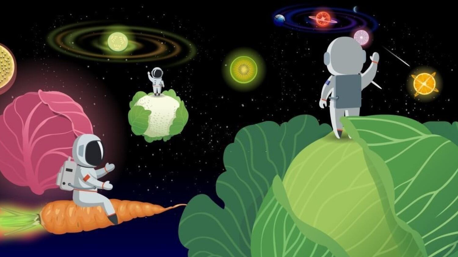 La alimentación de los astronautas