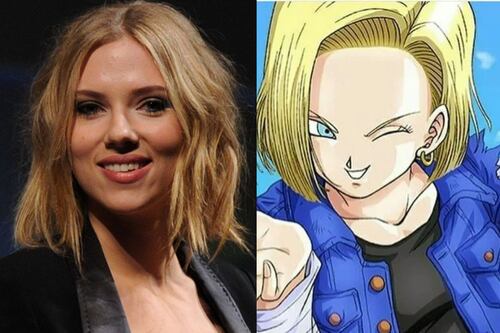 Scarlett Johansson se convierte en la actriz perfecta para interpretar a Número 18 en un live action de Dragon Ball Z