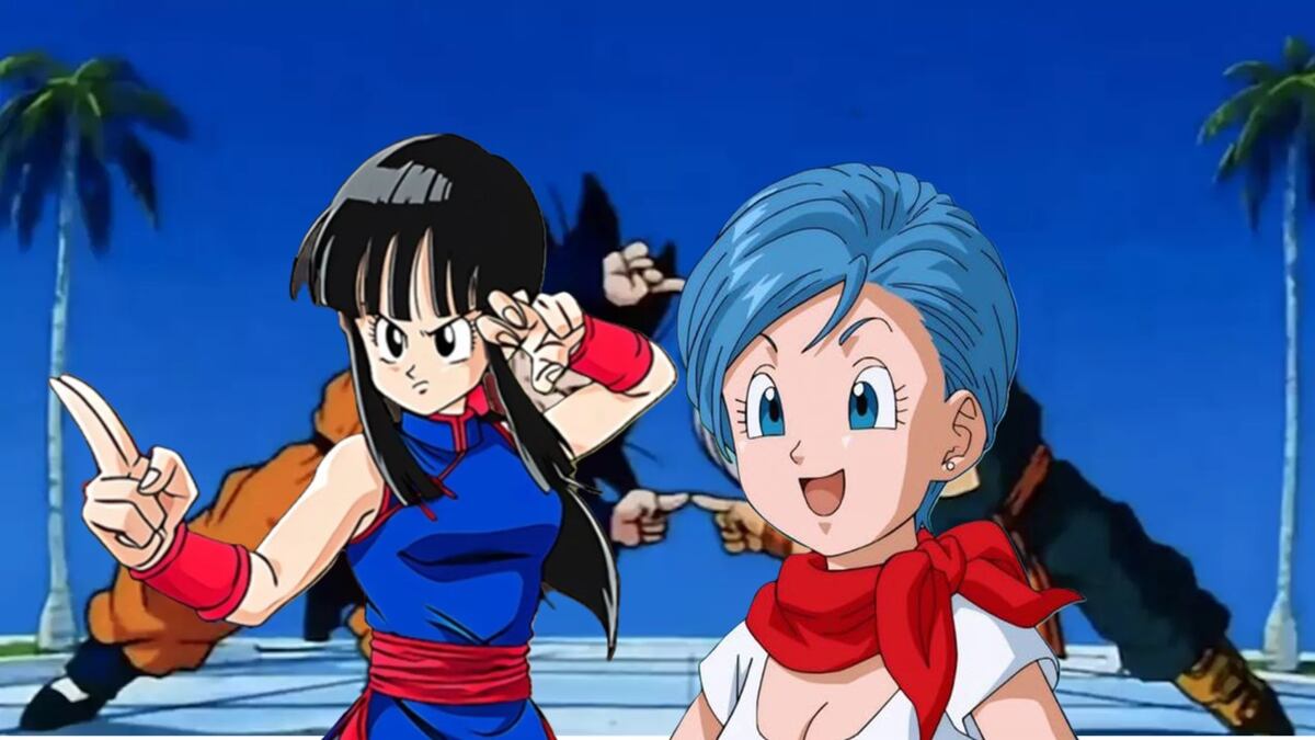 Bulma y Milk Dragon Ball