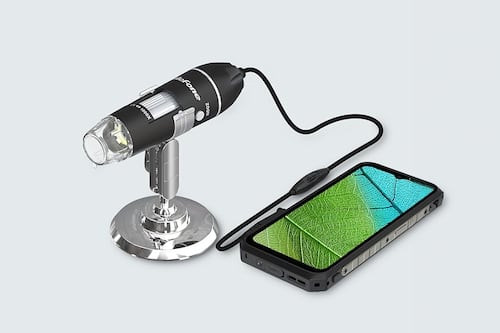 Ulefone uSmart C01 el microscopio de 1.000 aumentos para smartphone que robó miradas en el MWC 2024