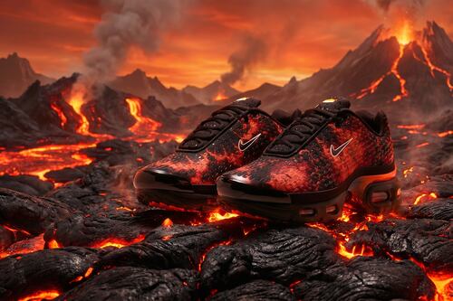Inspiradas en la lava: Nike presenta las Air Max Plus VII “Fire Red”, una explosión de color para 2026