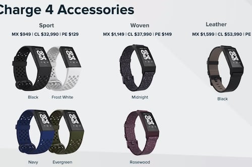 Este es el nuevo Fitbit Charge 4, el primer dispositivo desde que Google adquirió la compañía