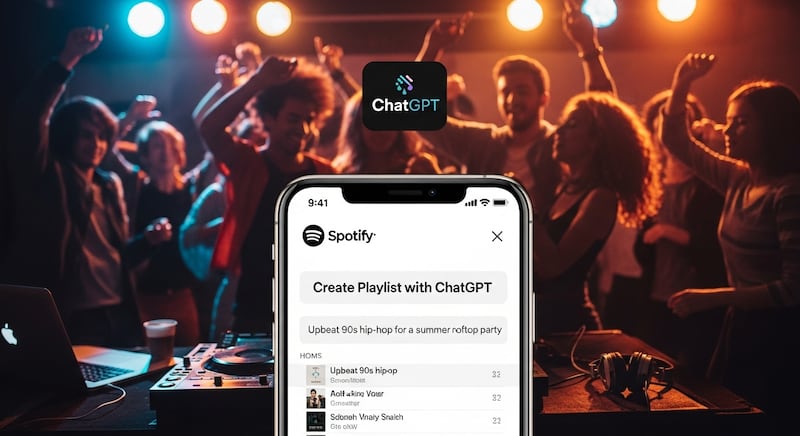 Spotify x ChatGPT / Whisk-FW