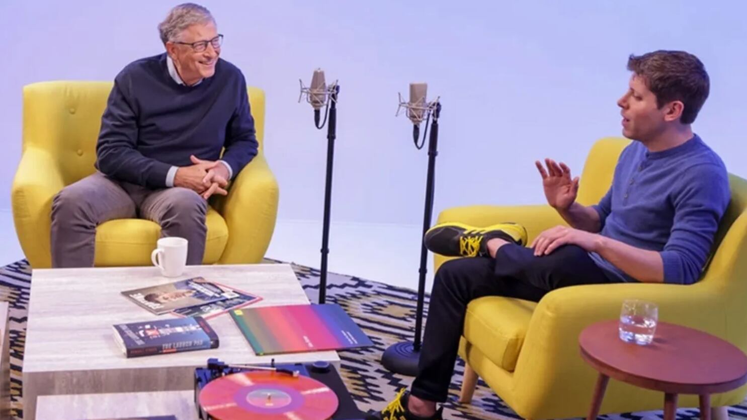 Bill Gates y Sam Altman