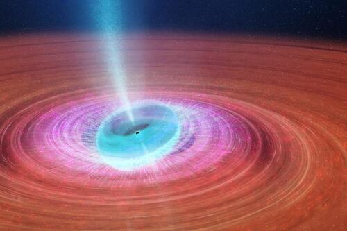 Descubren agujero negro supermasivo en galaxia espiral, que podría revelar un futuro oscuro para nuestra existencia