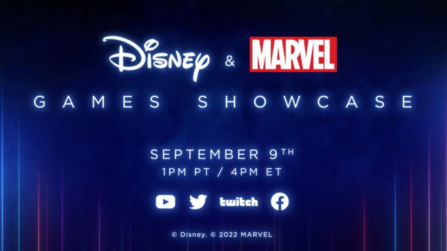 Disney & Marvel Games Showcase