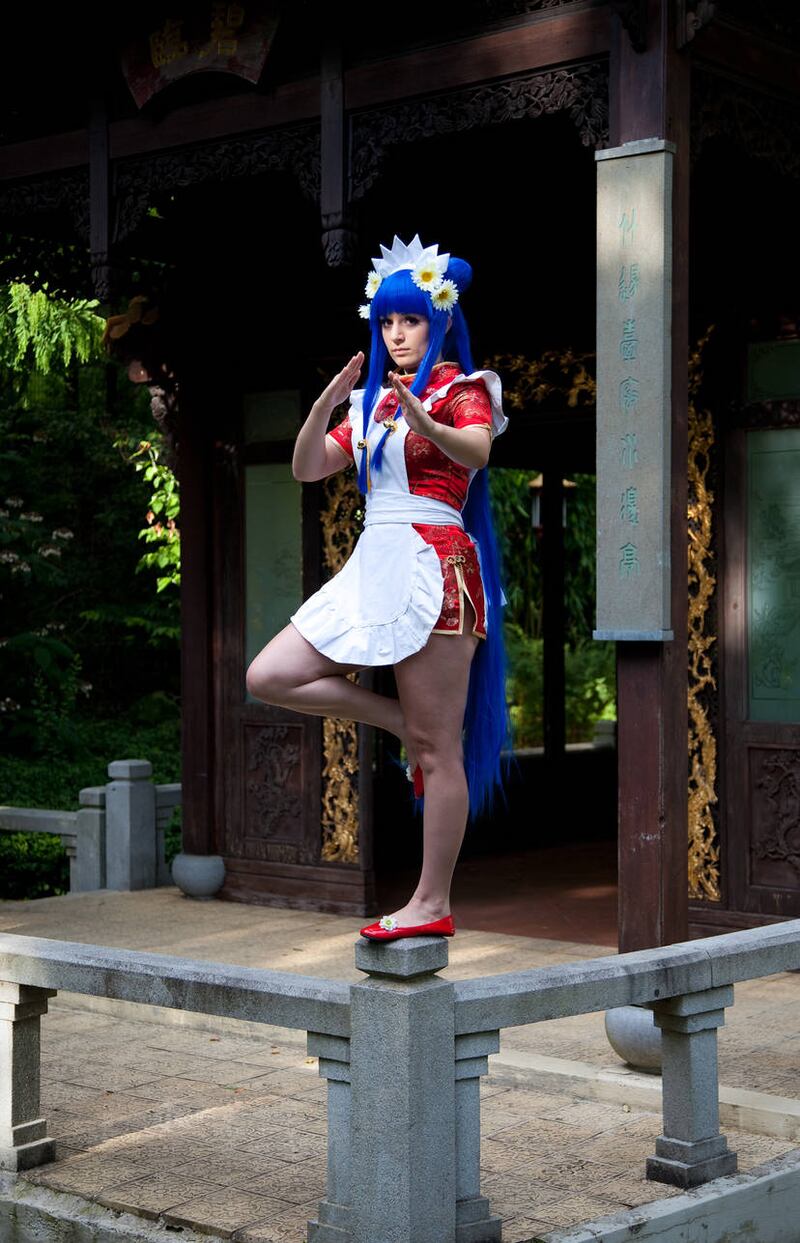 Shampoo es uno de los personajes más seductores de Ranma 1/2 y aquí se convierte en una waifu espectacular gracias al arte del cosplay.