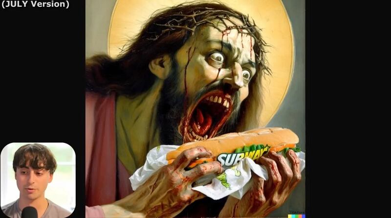 Jesucristo Subway