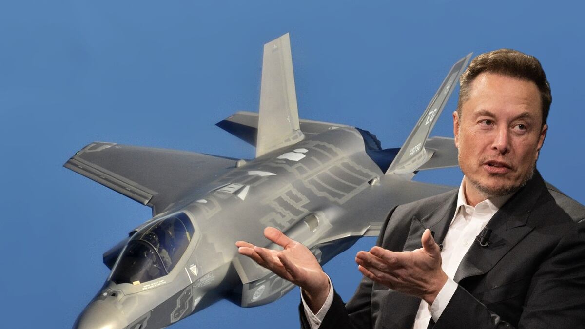 Elon Musk sobre los F-35