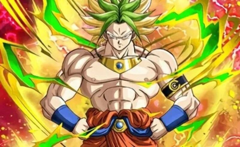 Goku y Broly Dragon Ball Fusions