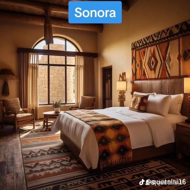 IA estados de México como habitaciones de hotel