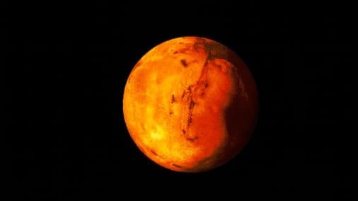 Búsqueda de vida en Marte aumenta con el descubrimiento de un lago de una milla.
