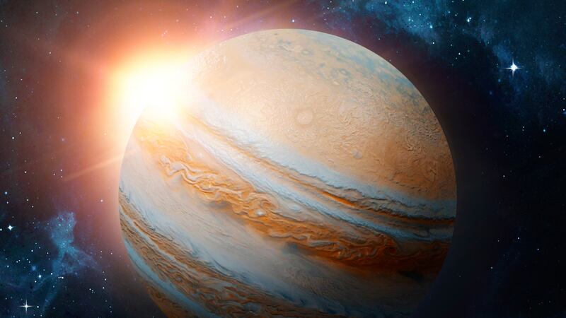 La NASA capta una “papa” transitando por los alrededores de Júpiter