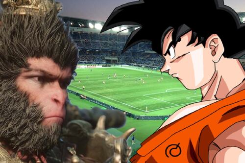 Partidos de fútbol entre China y Japón fueron anunciados con estos brutales posters de Sun Wukong y Goku