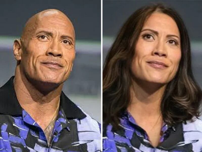 La Inteligencia Artificial de FaceApp genera una galería de arte viral donde le cambia el sexo a Johnny Depp, Emma Watson, Dwayne Johnson y más.
