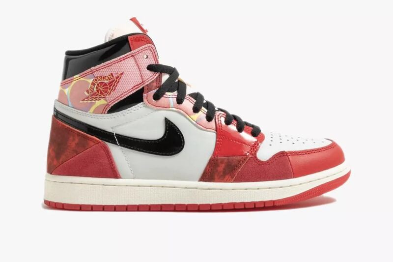 Nike Jordan 1 High Spider-Man Across the Spider-verse