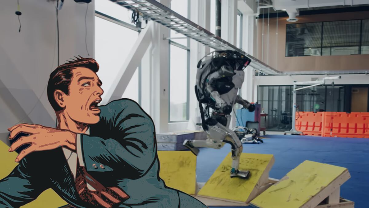 Video: robot Atlas de Boston Dynamics ya hace parkour y da mucho miedo