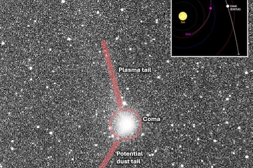 Más verde y más brillante: Así se está volviendo el cometa 3I/ATLAS