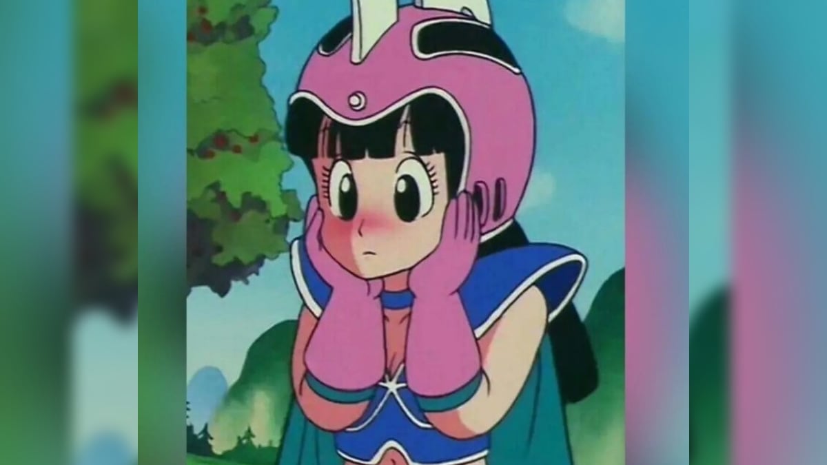 Milk en su traja original Dragon Ball