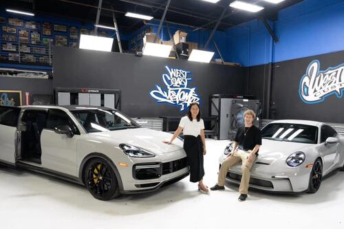 La extraña Mini Van Porsche estilo “Pimp My Ride” que Mark Zuckerberg construyó para su esposa Priscilla
