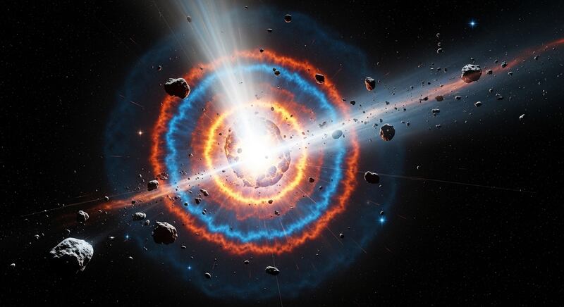 3i/Atlas explotó y hay distintas teorías / Imagenes referenciales / Whisk-FW