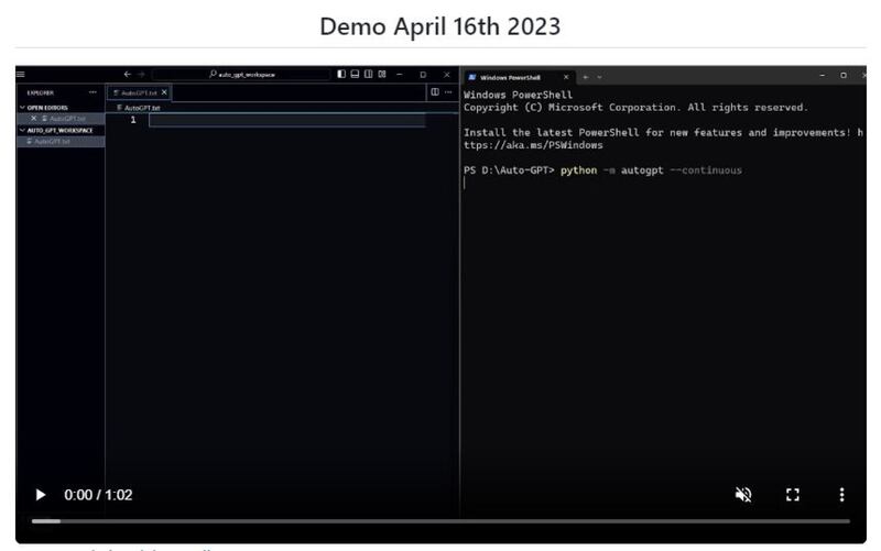 Demo Auto-GPT