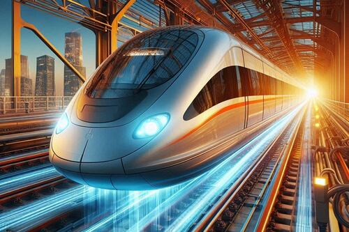 Levitación Magnética: Así es la mega vía que permitirá los trenes voladores en China
