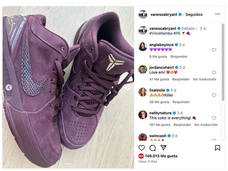 Nike Kobe 4 "Vino" | @vanessabryant