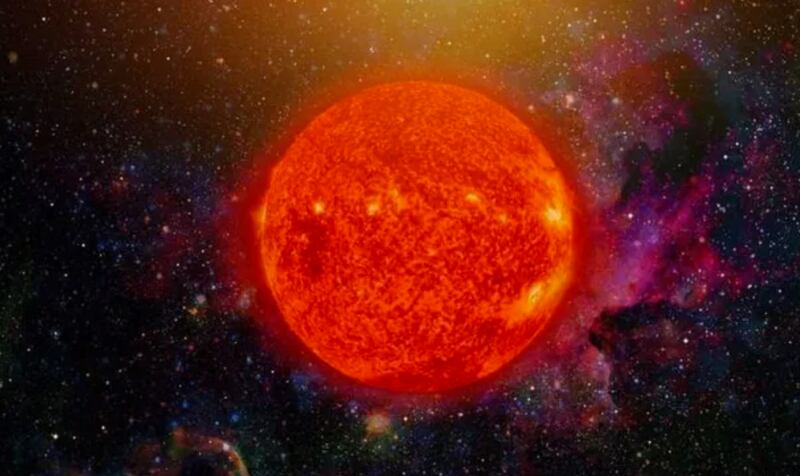 Ilustración viento solar