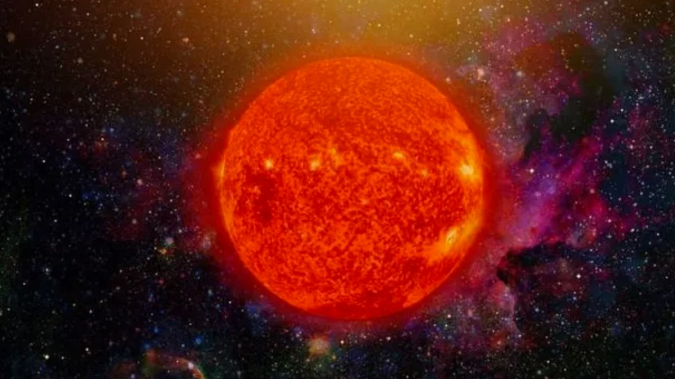 Ilustración viento solar