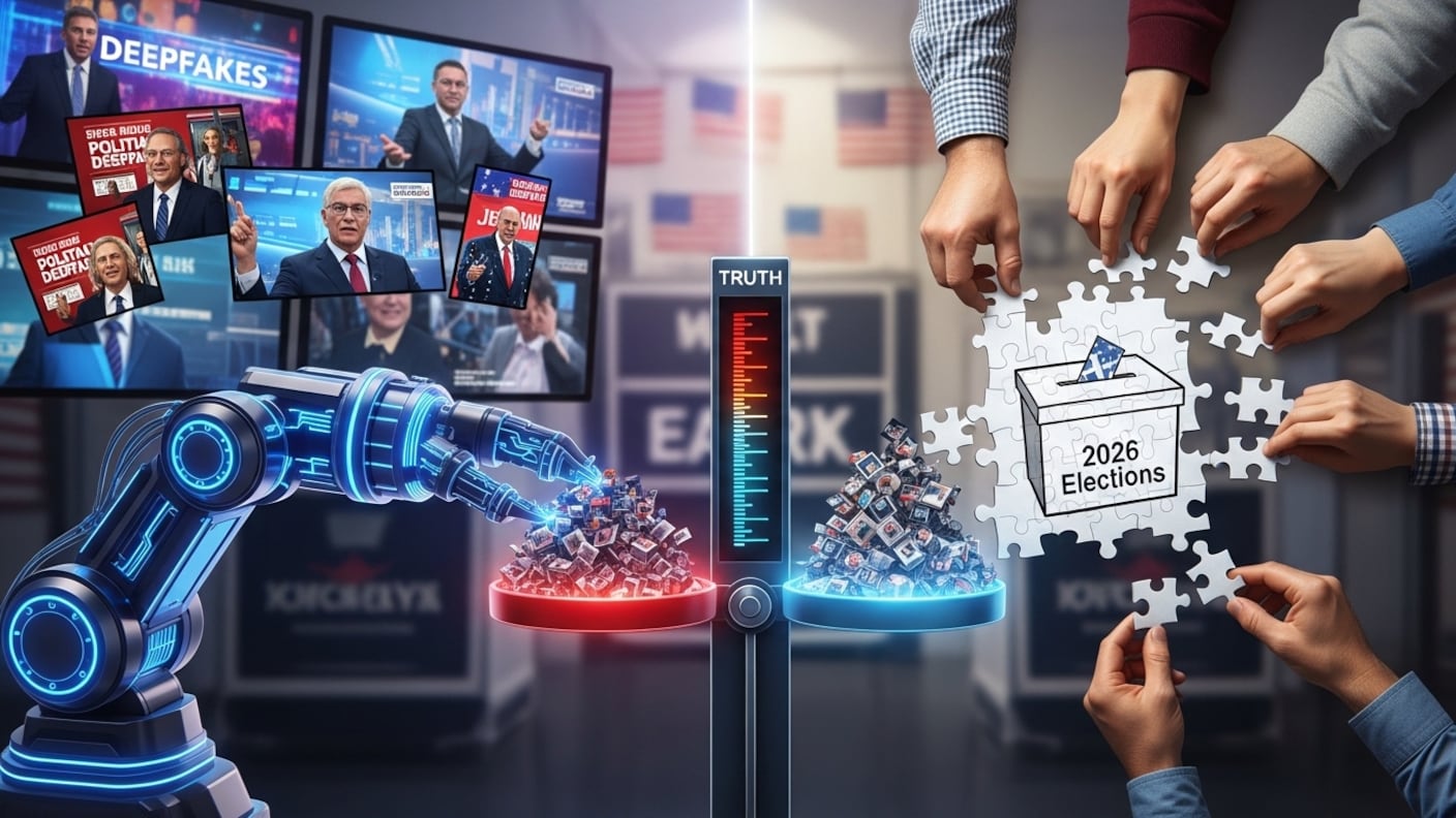 Deepfakes y elecciones - FW/Whisk