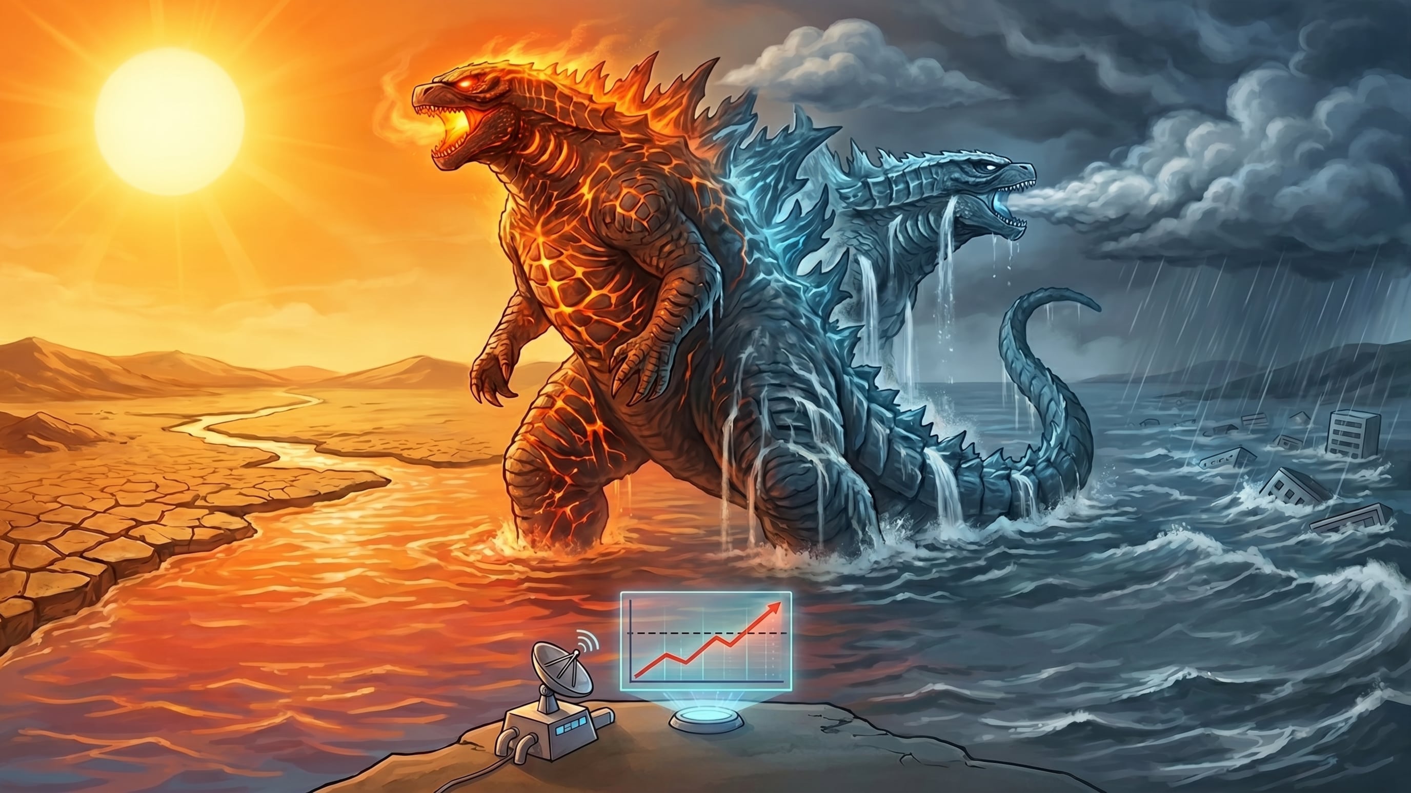 El niño Godzilla - FW/FlowIA