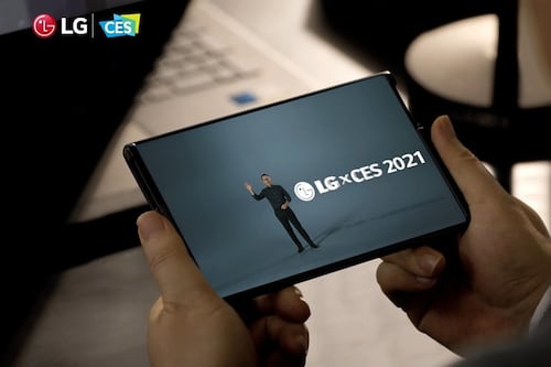 LG Rollable y pantallas brutales forman la apuesta de LG en el CES 2021
