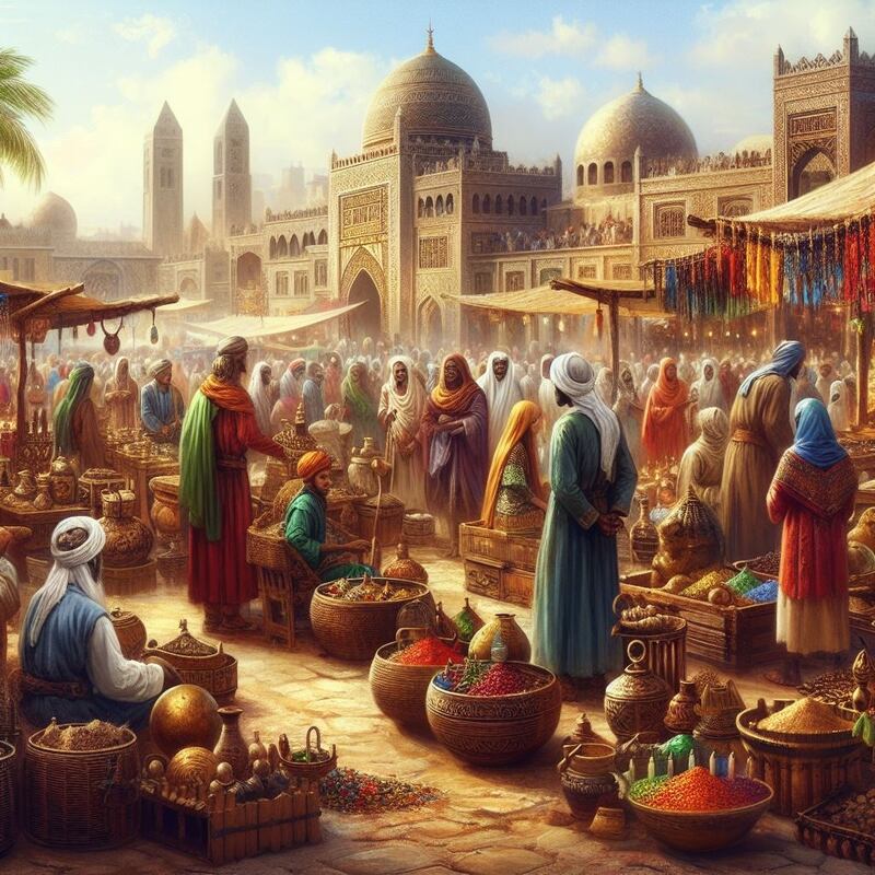 África en el 1024 según la IA. Imagen generada por Microsoft Copilot. Alberto Sandoval/ Fayerwayer