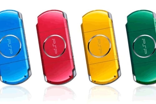 Sony agrega 4 colores a su consola portátil PSP