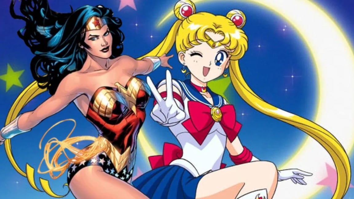Wonder Woman y Serena de Sailor Moon