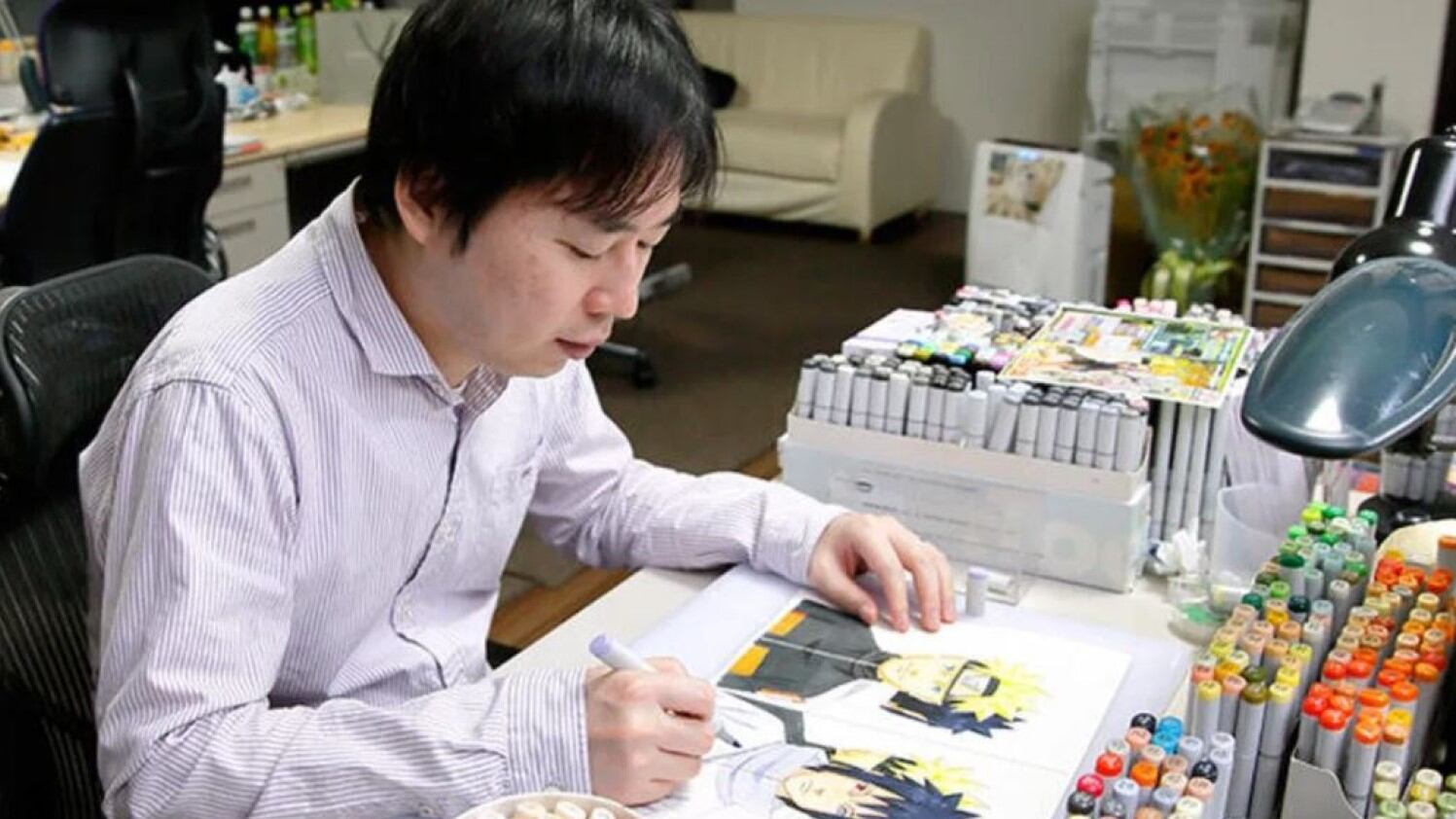 Masashi Kishimoto, creador de Naruto