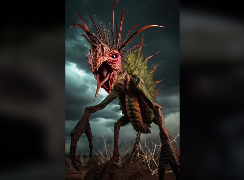 Extraterrestres según @artistaartificial