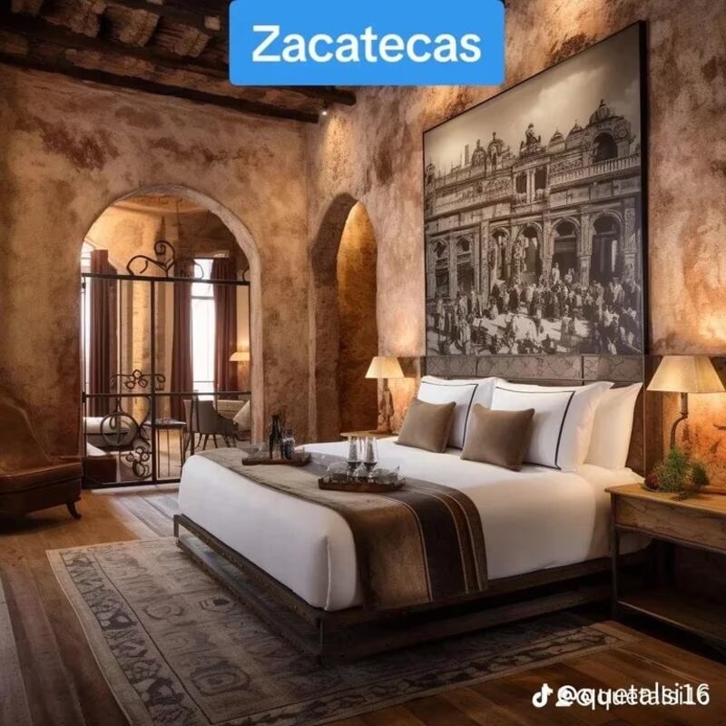 IA estados de México como habitaciones de hotel