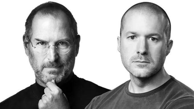 Jony Ive y Steve Jobs