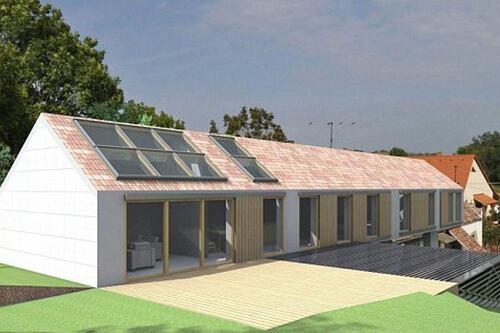 Arquitecto de Hungría crea AllWater, muros de agua para climatizar casas