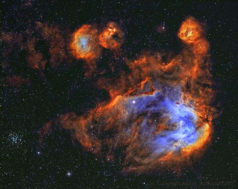 nebulosa pollo corriendo