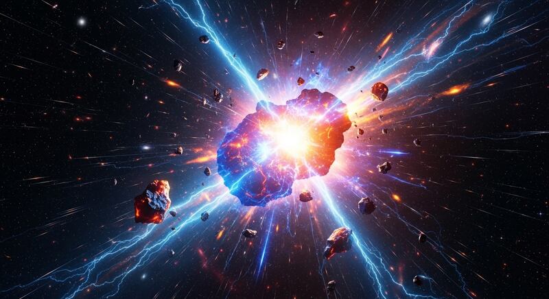 3i/Atlas explotó y hay distintas teorías / Imagenes referenciales / Whisk-FW