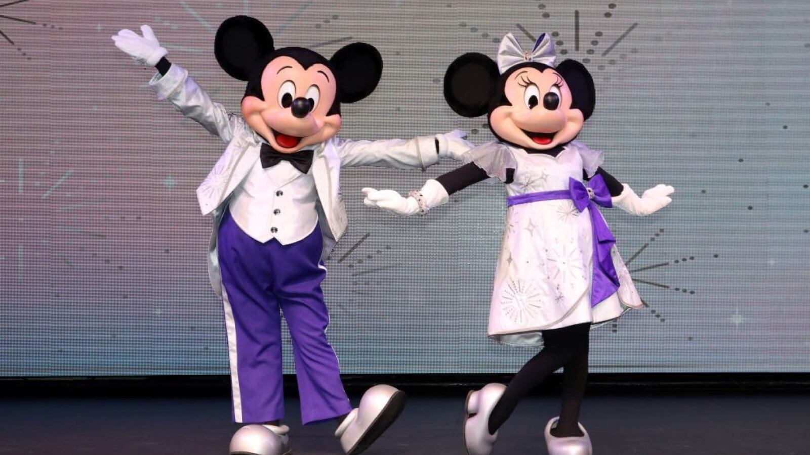 Mickey Mouse y Minnie Mouse