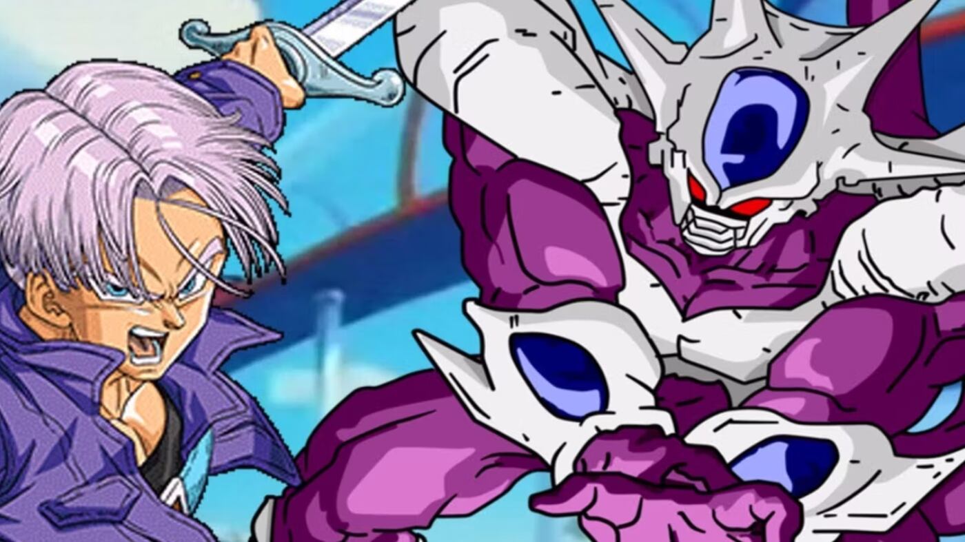 Trunks y Cooler. Dragon Ball.