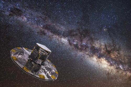 Telescopio Gaia fue impactado por micrometeorito y una tormenta solar ¿Podrá reanudar su misión?